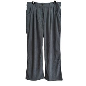Halara Classic Corduroy‎ Pants in Gray Blue